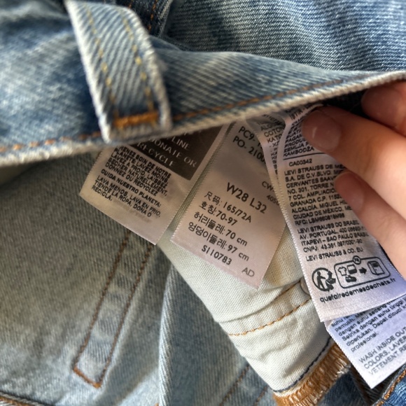 Levis original 501s 28x32 - Picture 3 of 5
